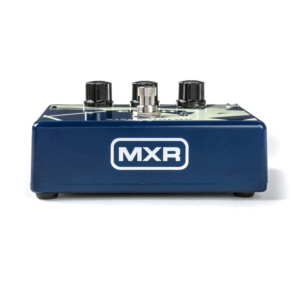 MXR EVH30 5150 Chorus pedal — footswitch and LED detail