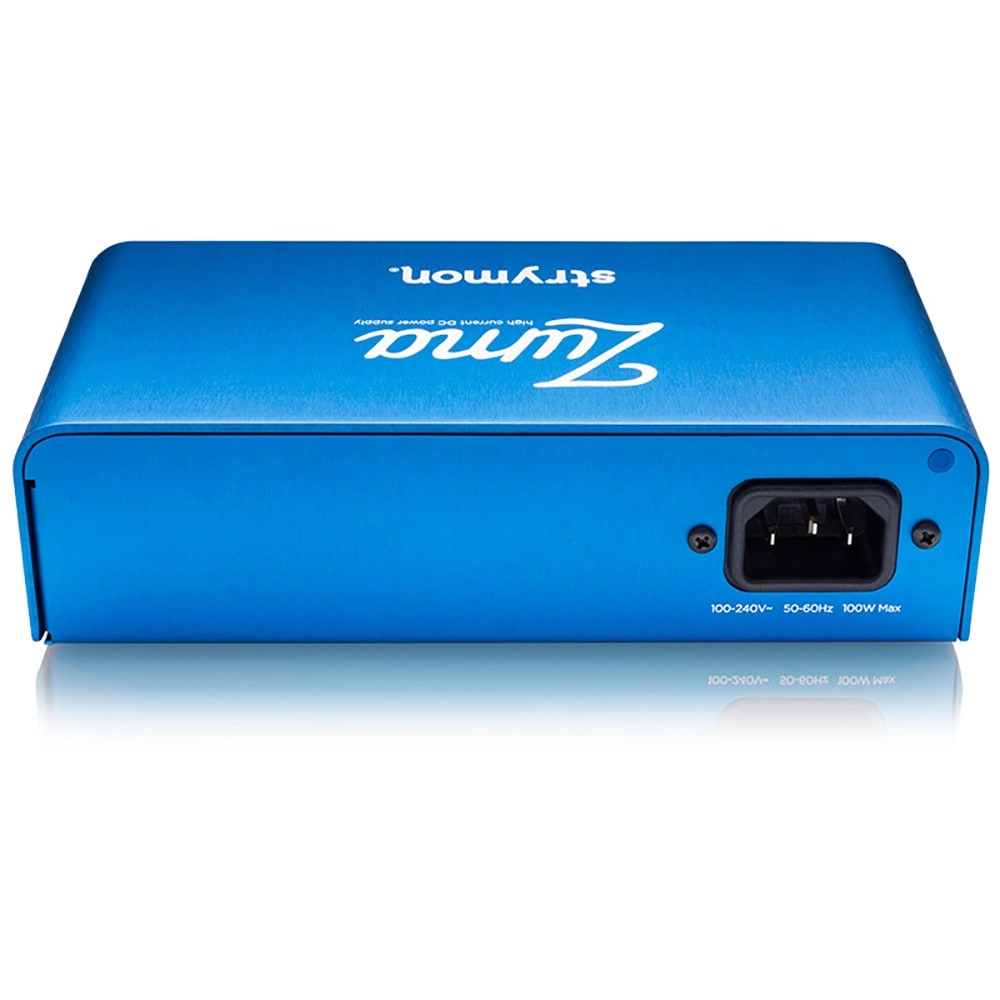 Strymon Zuma pedal power supply — angled product view