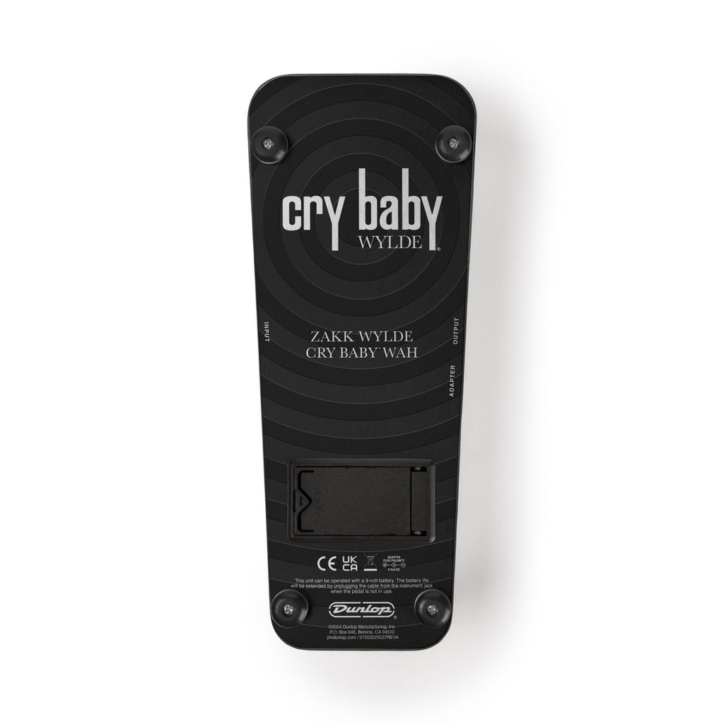 Dunlop WA45 Wylde Audio Cry Baby Wah pedal - top tread detail