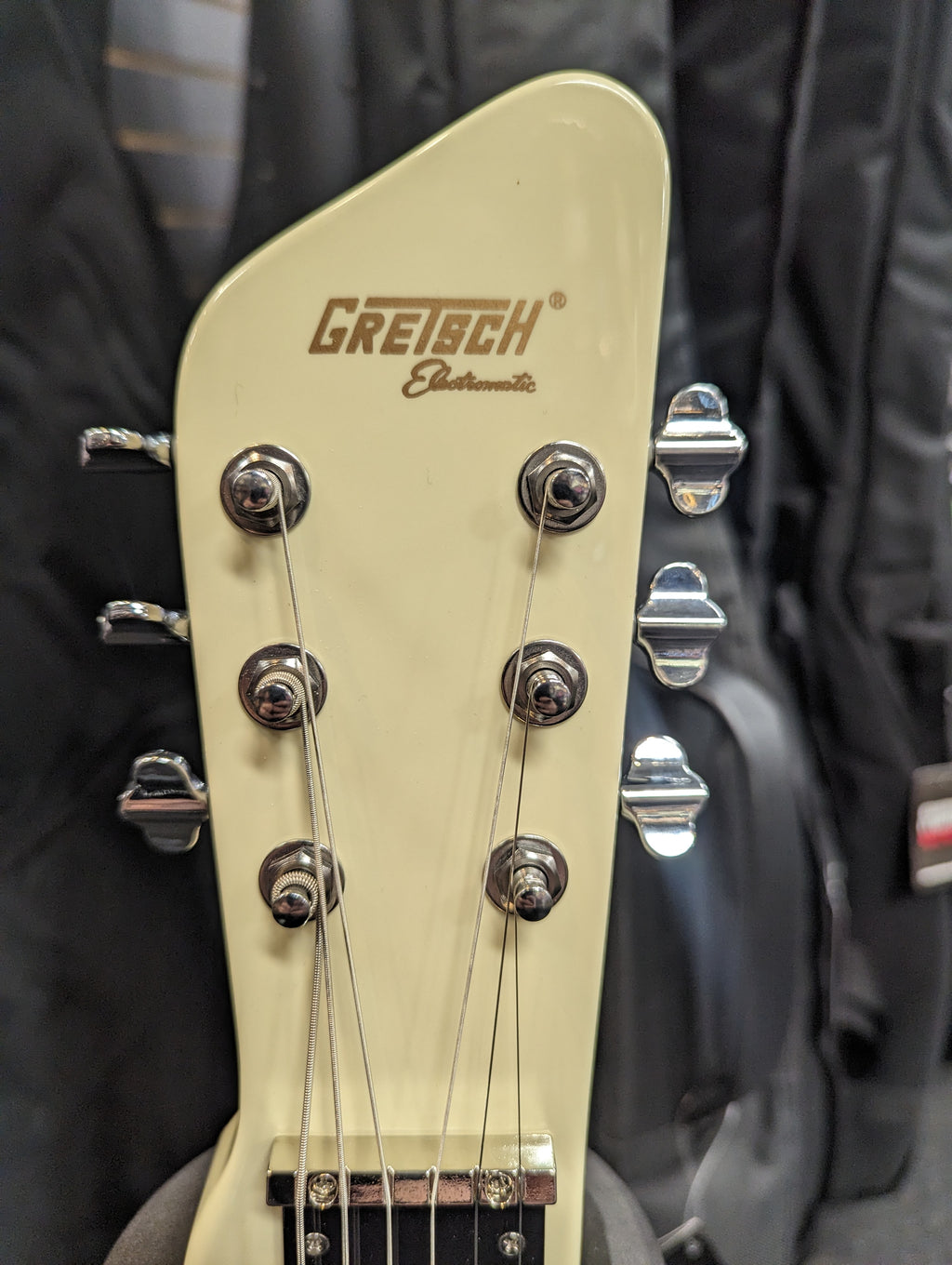 New Open Box Gretsch Electromatic G5700 Lap Steel Guitar Vintage White w/ Free Shipping!