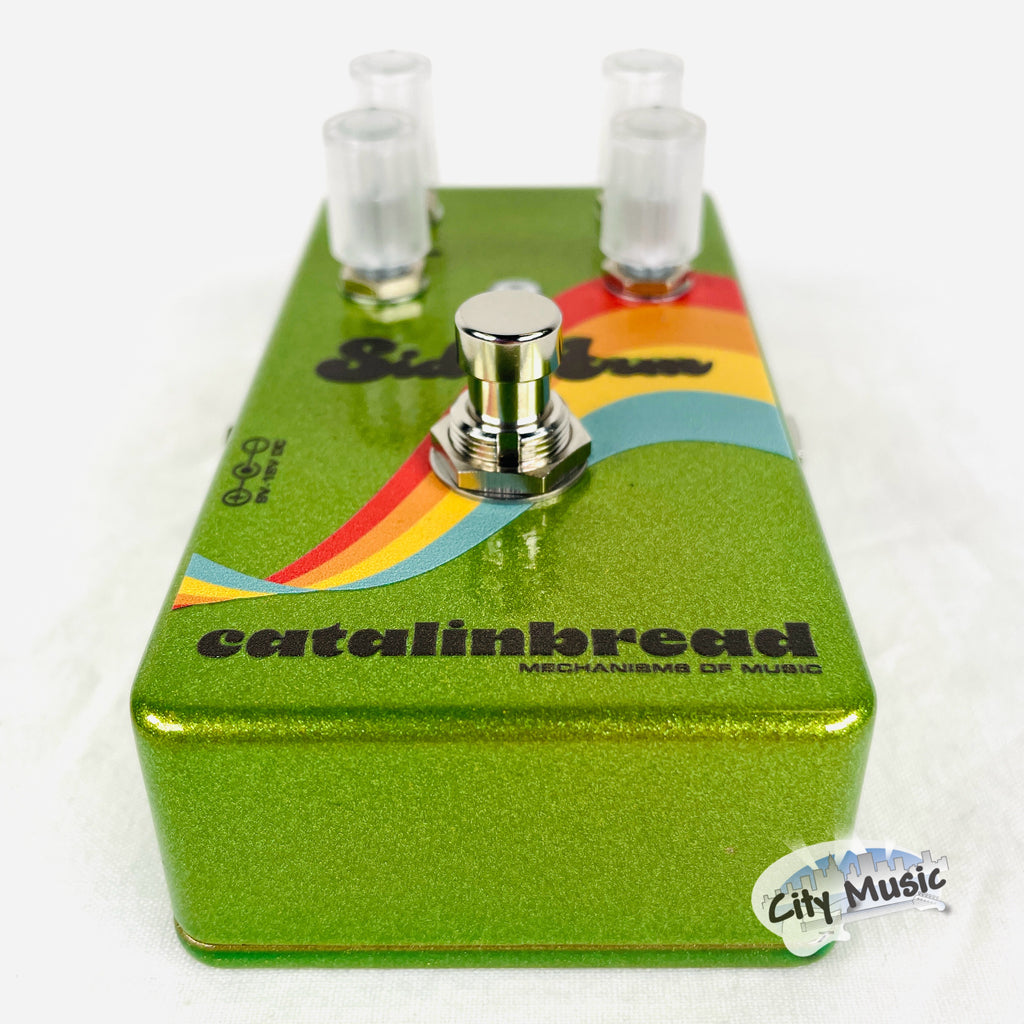 Catalinbread SideArm overdrive pedal - knobs close-up