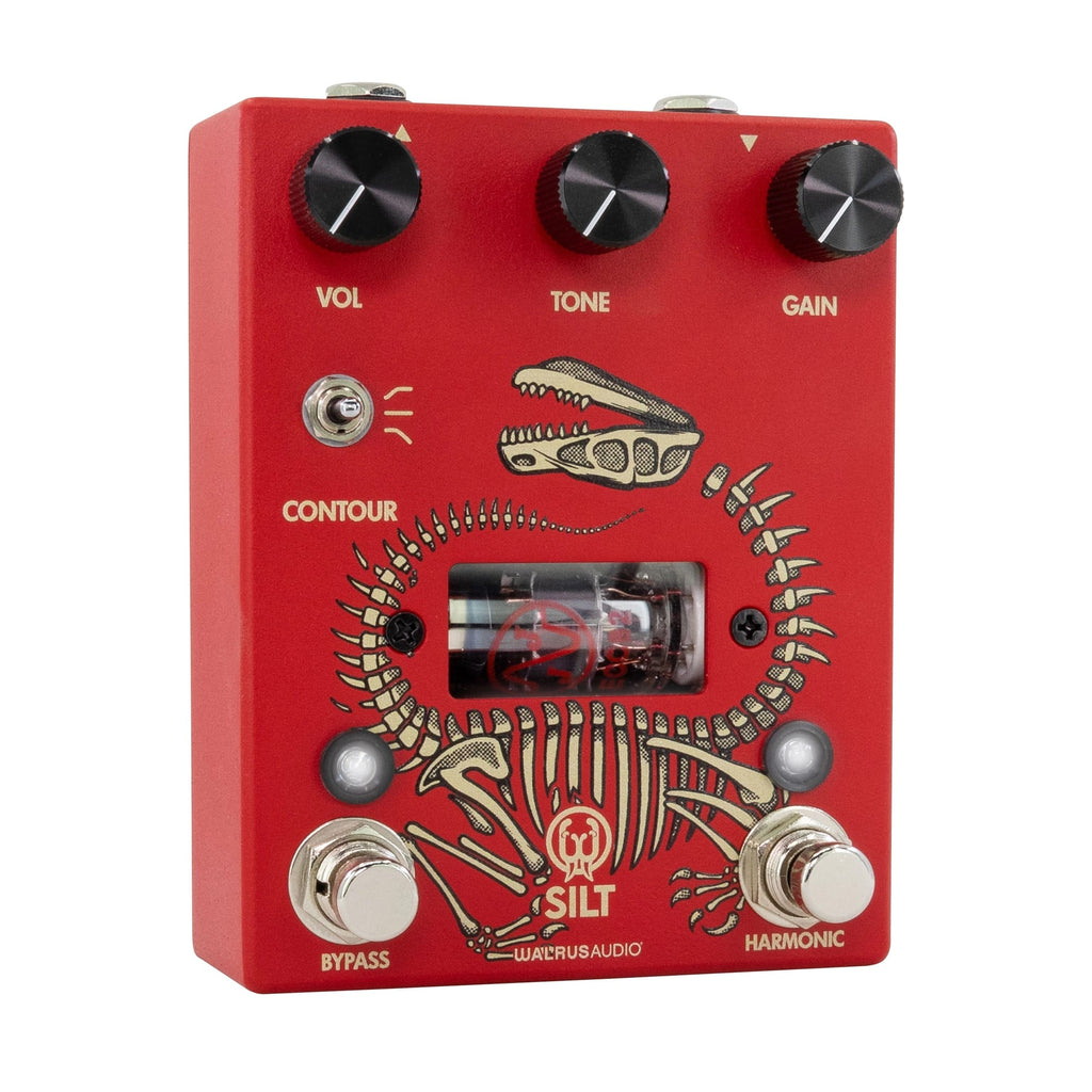 Walrus Audio SILT Red tube fuzz pedal — 12AU7 tube window