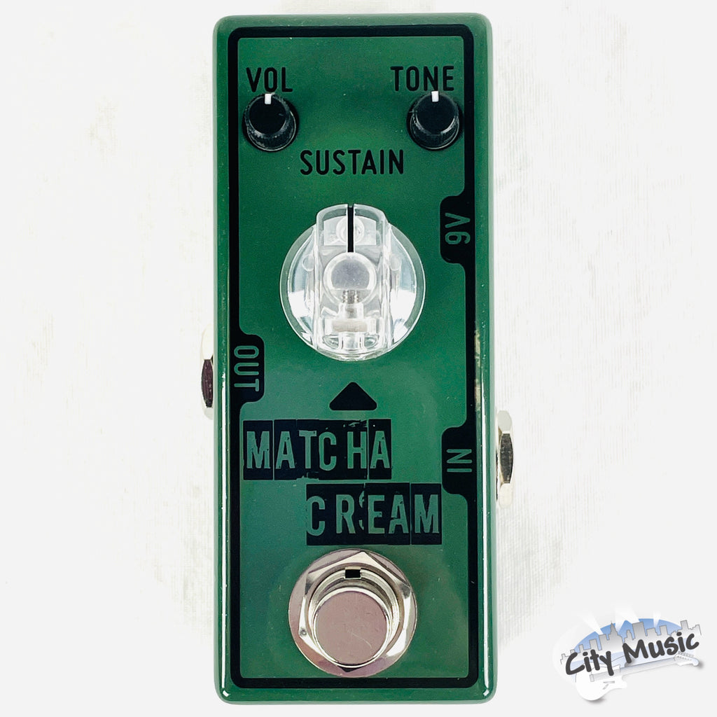 Used Tone City Matcha Cream Fuzz Mini Guitar Effects Pedal в™«