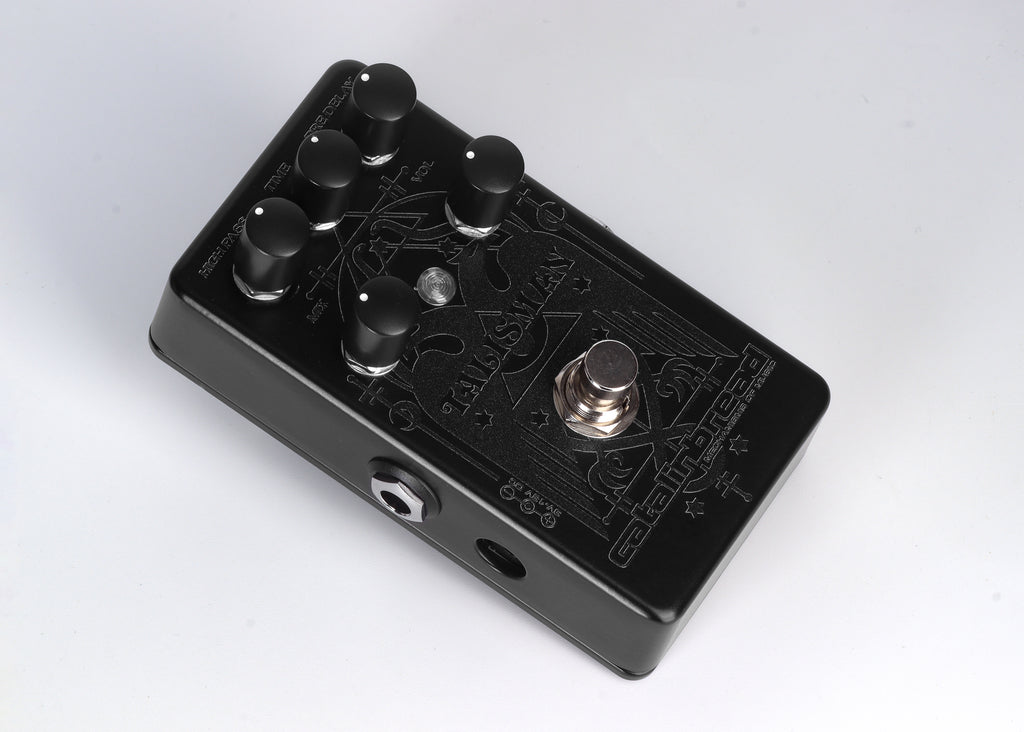 New Catalinbread Talisman Plate Reverb Guitar Effects Pedal Blackout Series