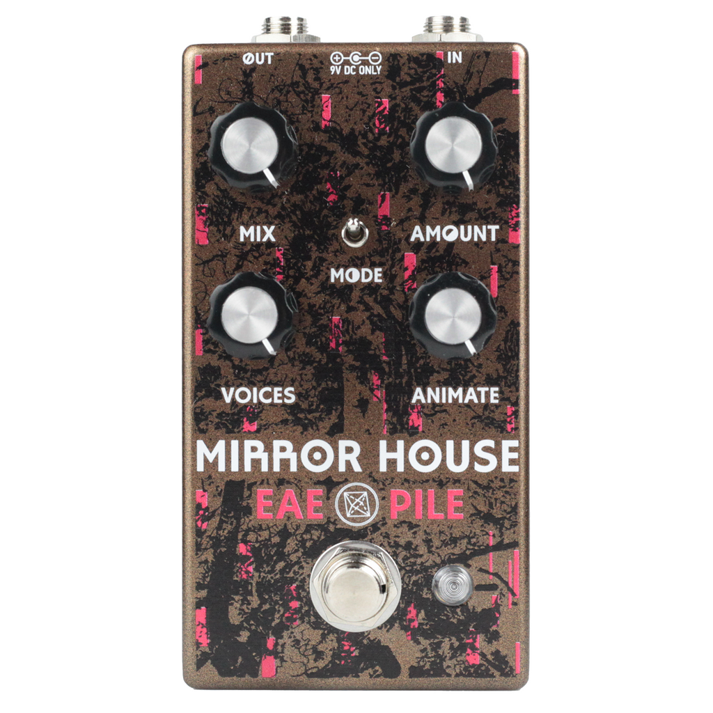 New Electronic Audio Experiments Mirror House V2 Pitch Shifting Modulator Pedal