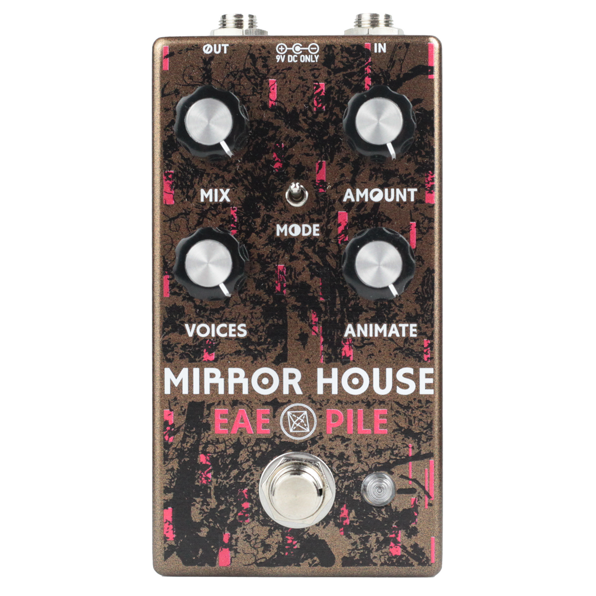 New Electronic Audio Experiments Mirror House V2 Pitch Shifting Modulator Pedal