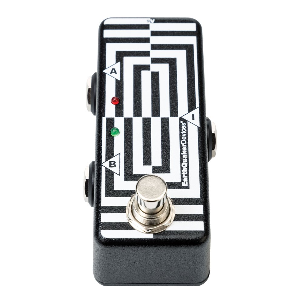 EarthQuaker Devices A/B Box switch pedal - angled view