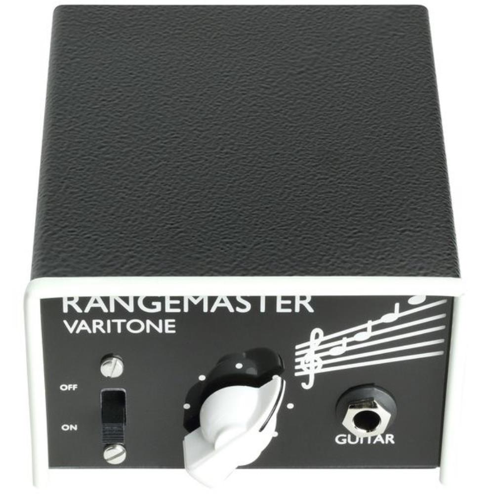 British Pedal Company Rangemaster Varitone treble booster — enclosure detail
