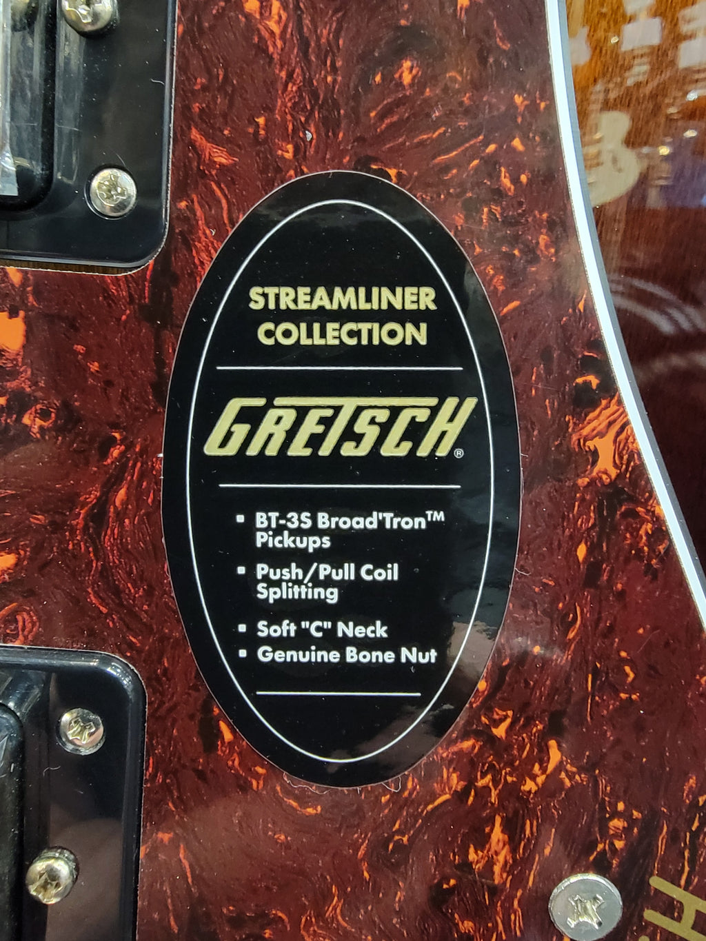 Gretsch G2420T Streamliner hollow body — body detail
