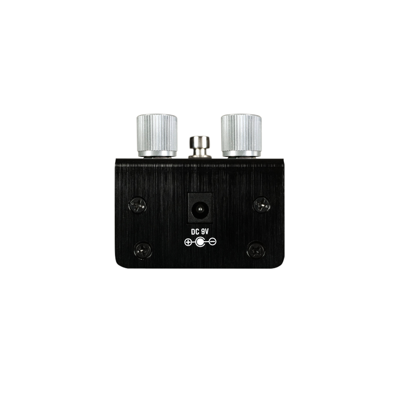 Source Audio ZIO boost pedal — rear input output jacks