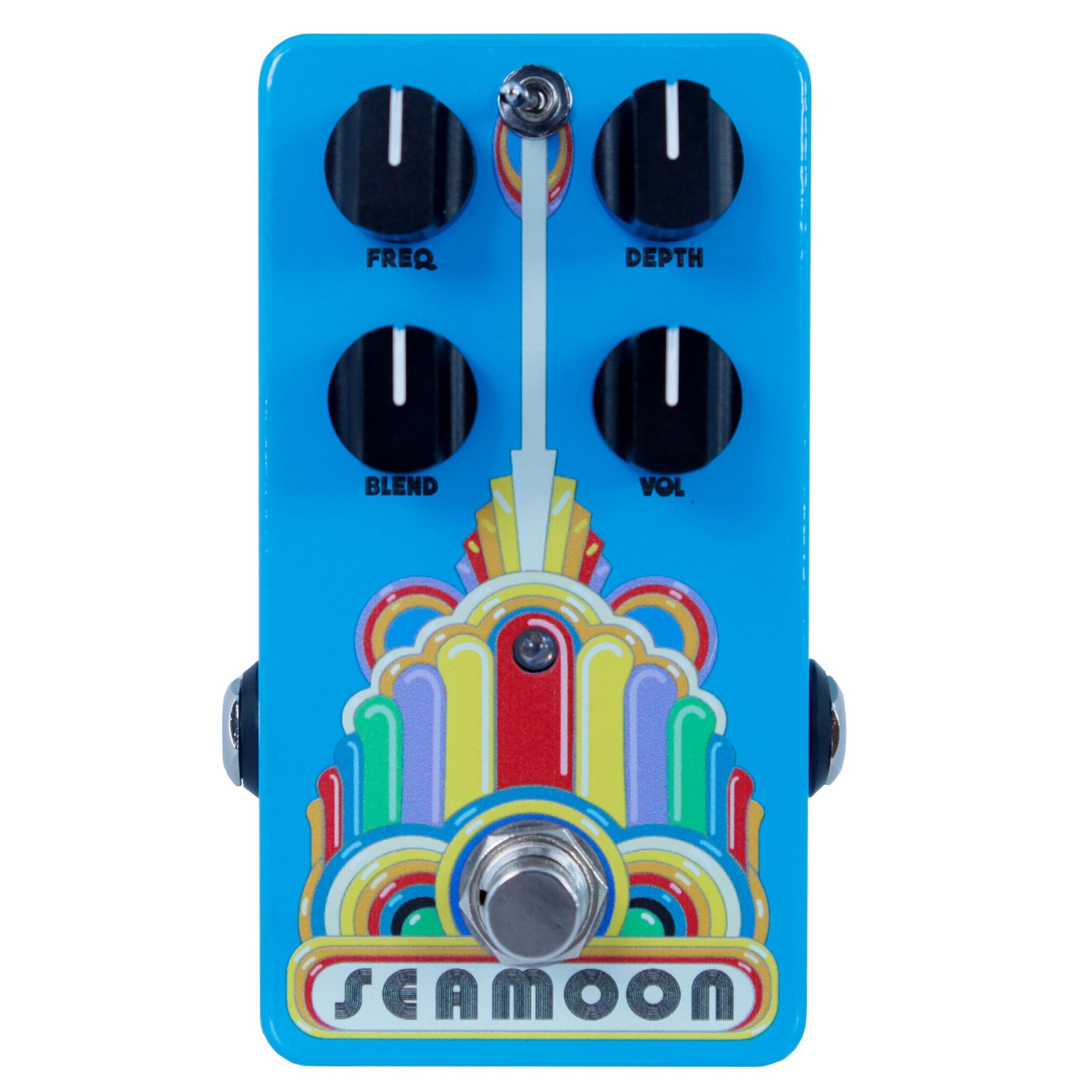 Seamoon Funk Machine envelope filter pedal angled view