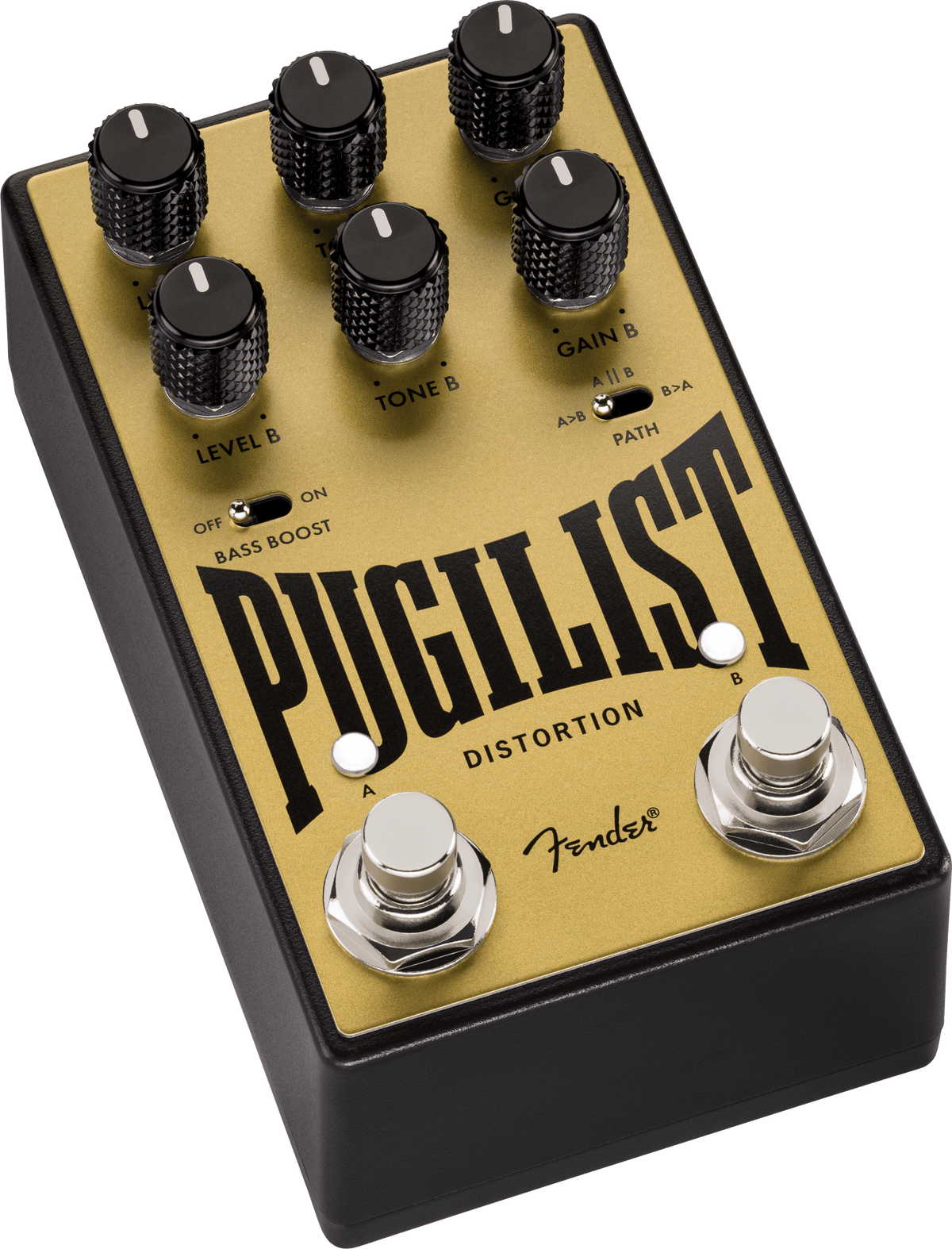 New Fender Pugilist V2 Distortion Guitar Effects Pedal