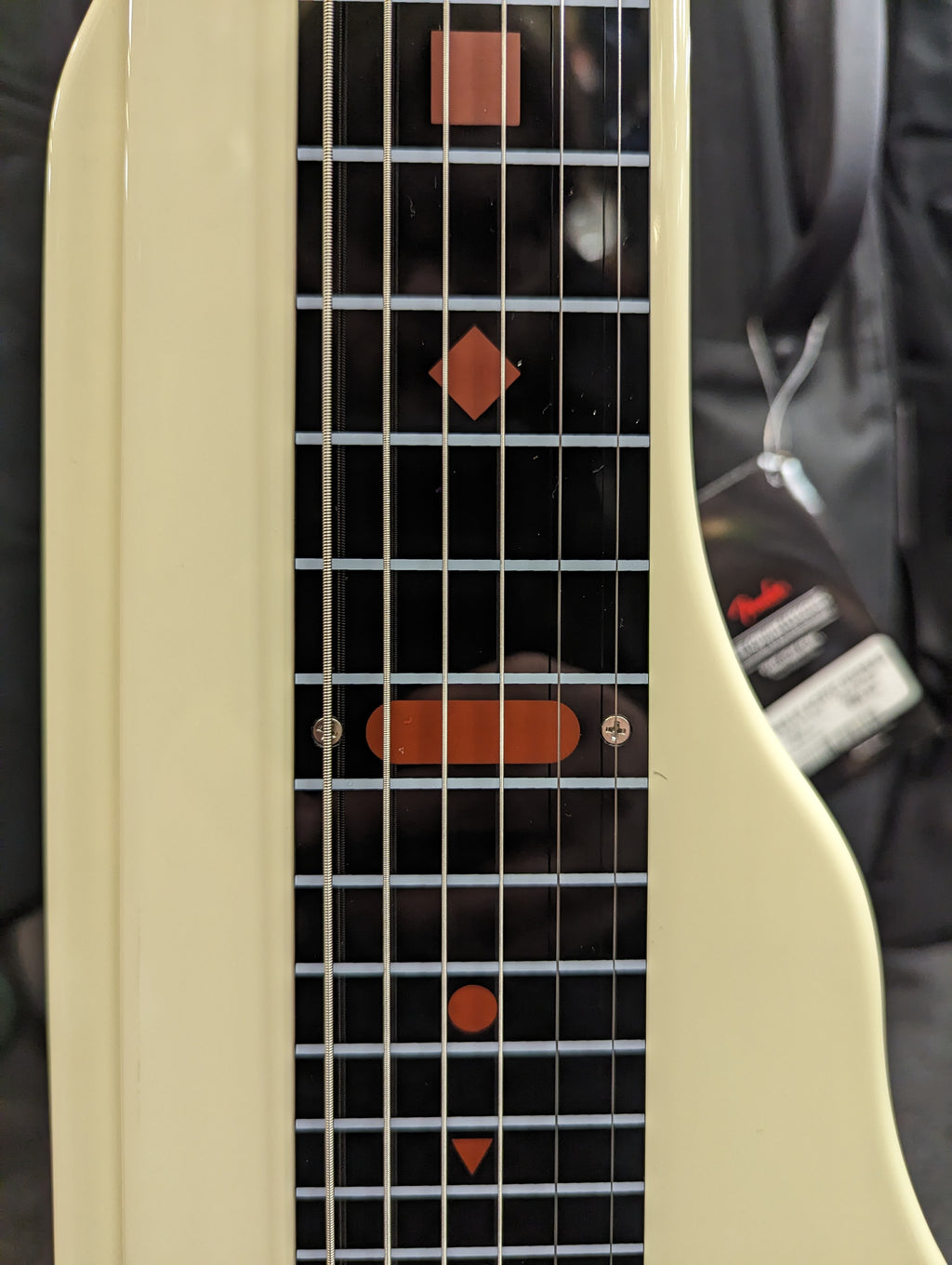 New Open Box Gretsch Electromatic G5700 Lap Steel Guitar Vintage White w/ Free Shipping!