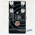 Catalinbread Epoch Bias preamp boost pedal - black face, top view of controls