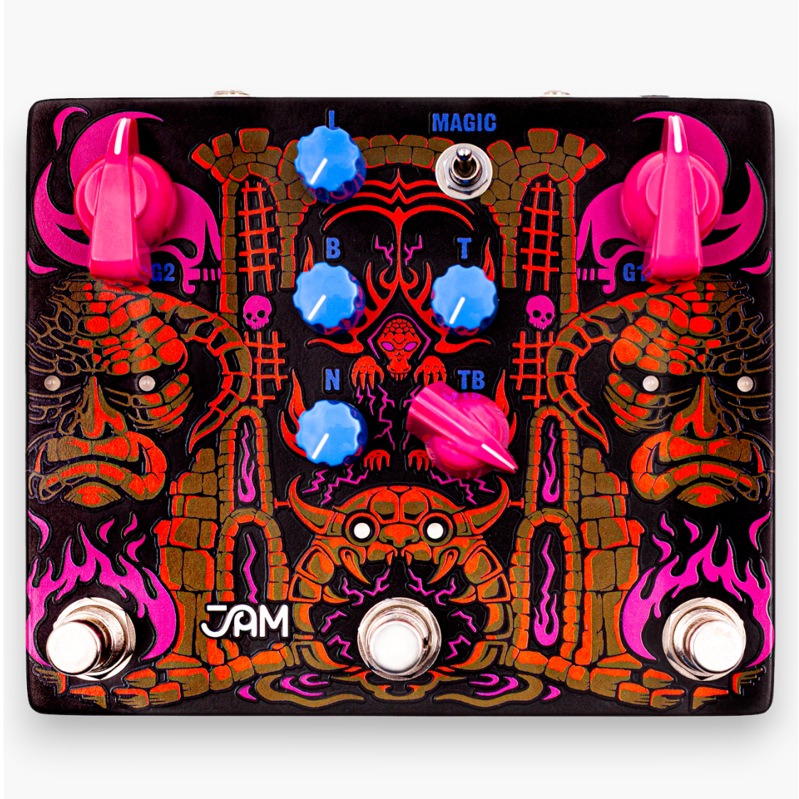 New JAM Pedals Tiny Amp Destroyer Stu Mackenzie Guitar Effects Pedal