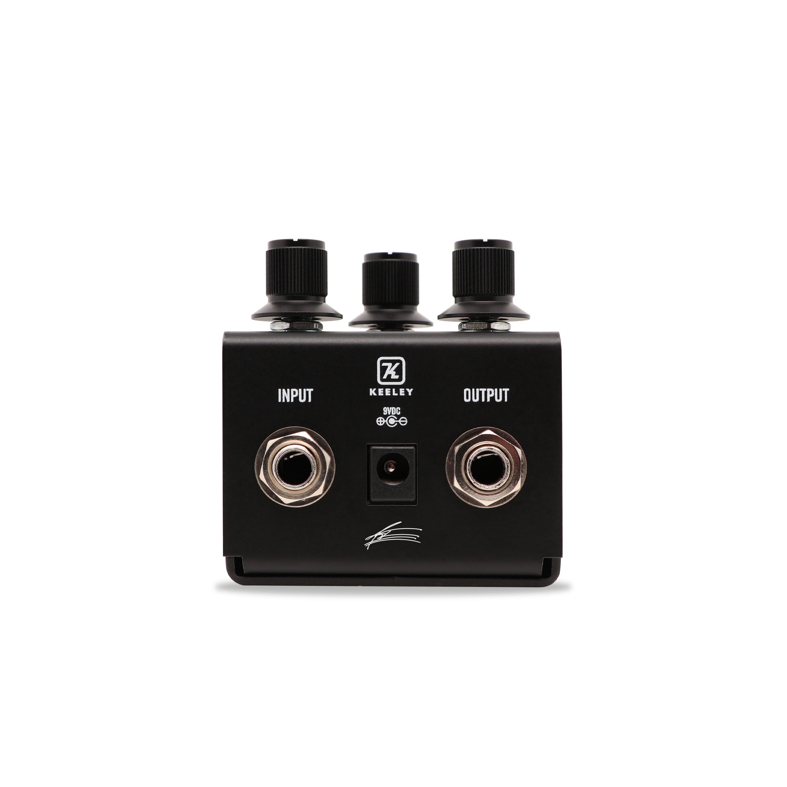 Keeley Muse Driver overdrive pedal — footswitch detail