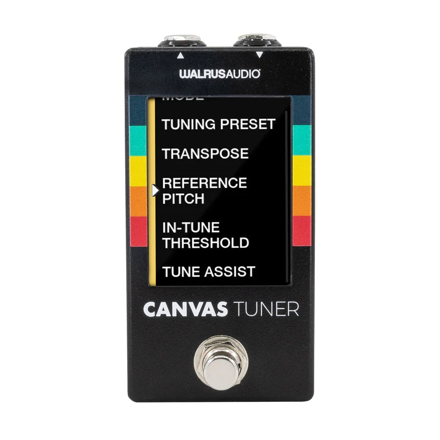 Walrus Audio Canvas Tuner — display close-up