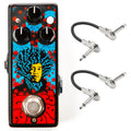 Dunlop Hendrix '68 Shrine Series Uni-Vibe pedal - Shrine poster art, with cables