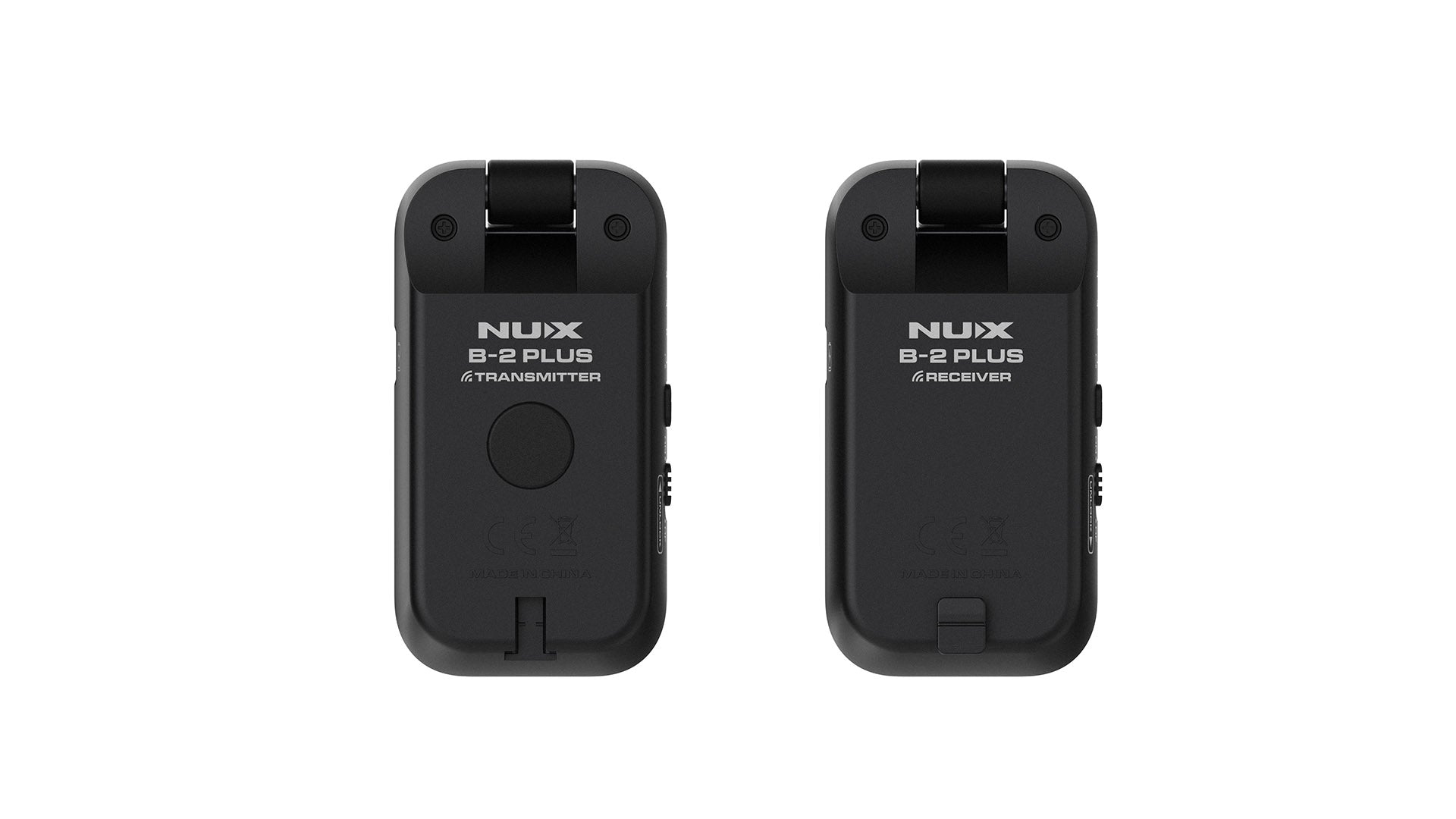 NUX B-2 Plus wireless guitar system — retail packaging