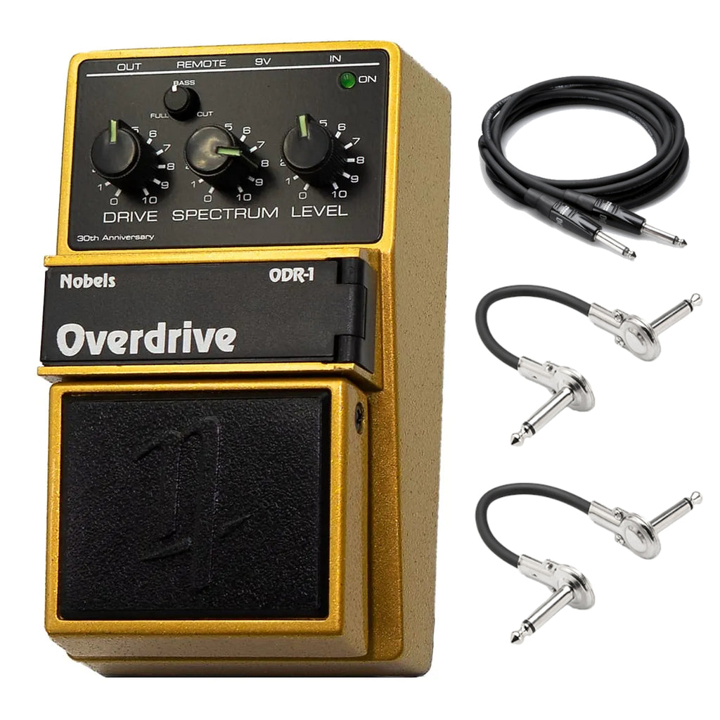 New Nobels ODR-1 30th Anniversary Gold Edition Overdrive Guitar Effects Pedal