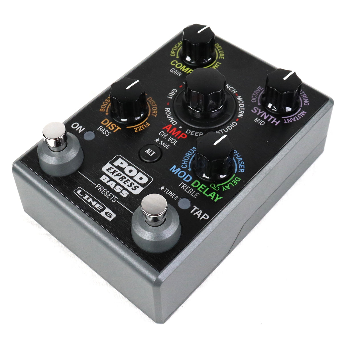 Used Line 6 POD Express Bass Portable Amp & Effects Processor Pedal