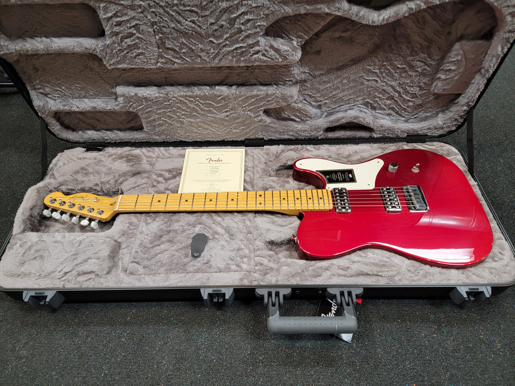 Fender 75th Anniversary American Professional Classic Cabronita Telecaster Candy Apple Red, Case, Free Shipping!
