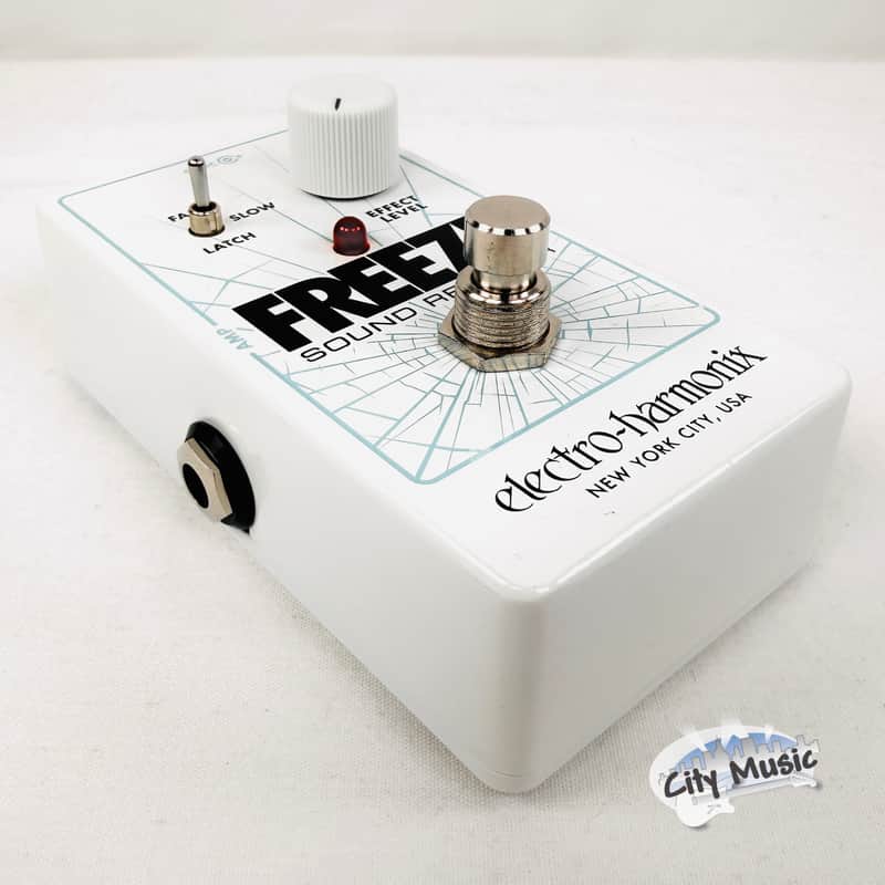 Used Electro-Harmonix EHX Freeze Sound Retainer Guitar Effects Nano Pedal