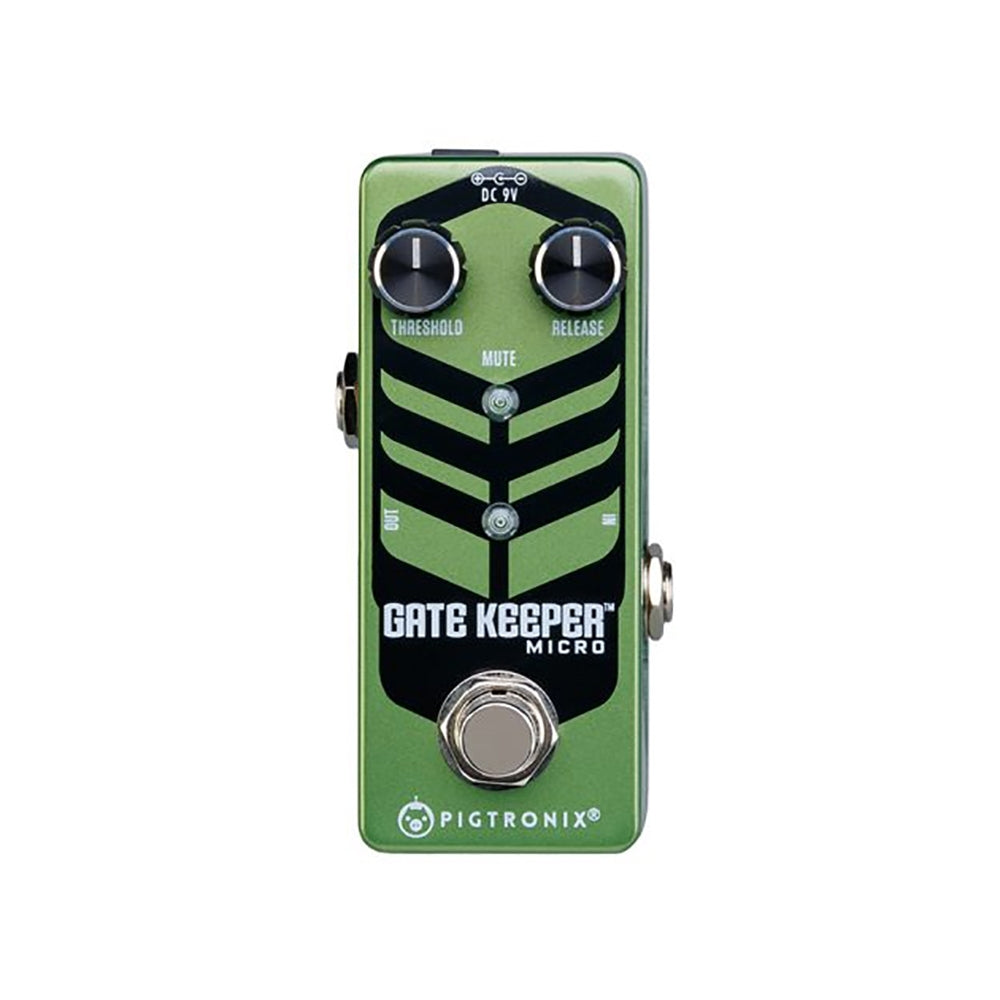 Pigtronix Gatekeeper Micro — threshold and release knobs detail