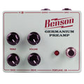 Benson Germanium Preamp pedal — seafoam green enclosure front