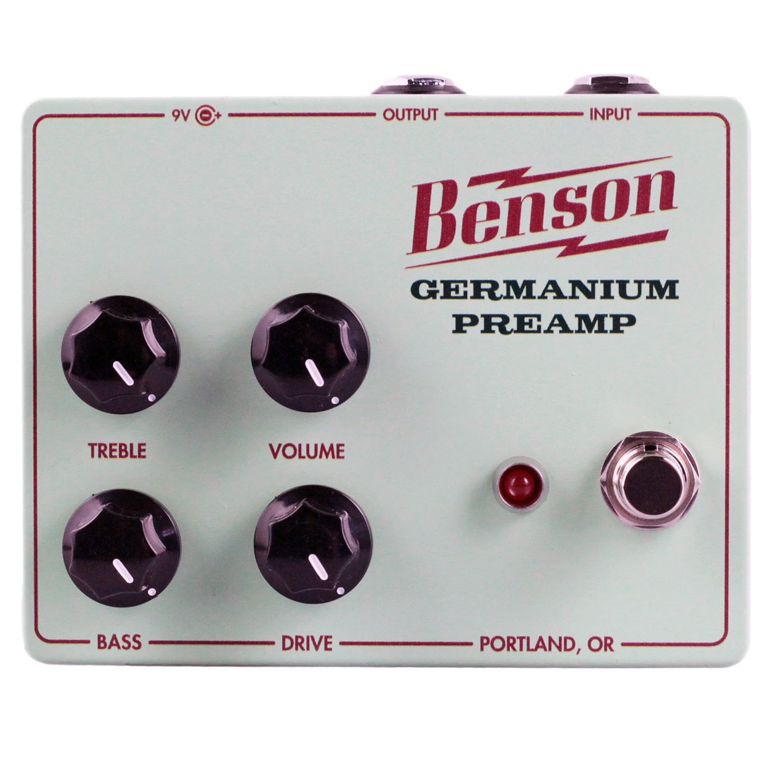 New Benson Germanium Preamp Guitar Effects Pedal