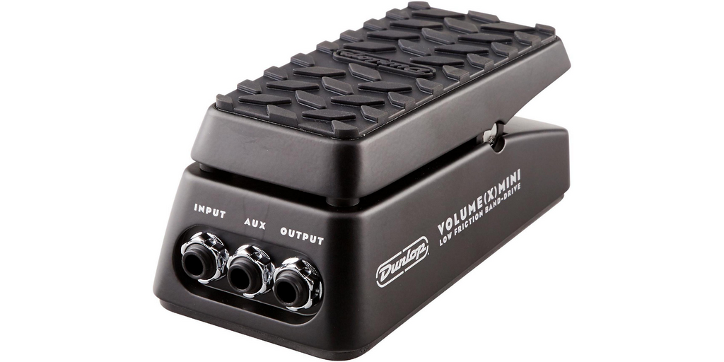 Dunlop DVP4 Volume (X) Mini pedal — rear jacks