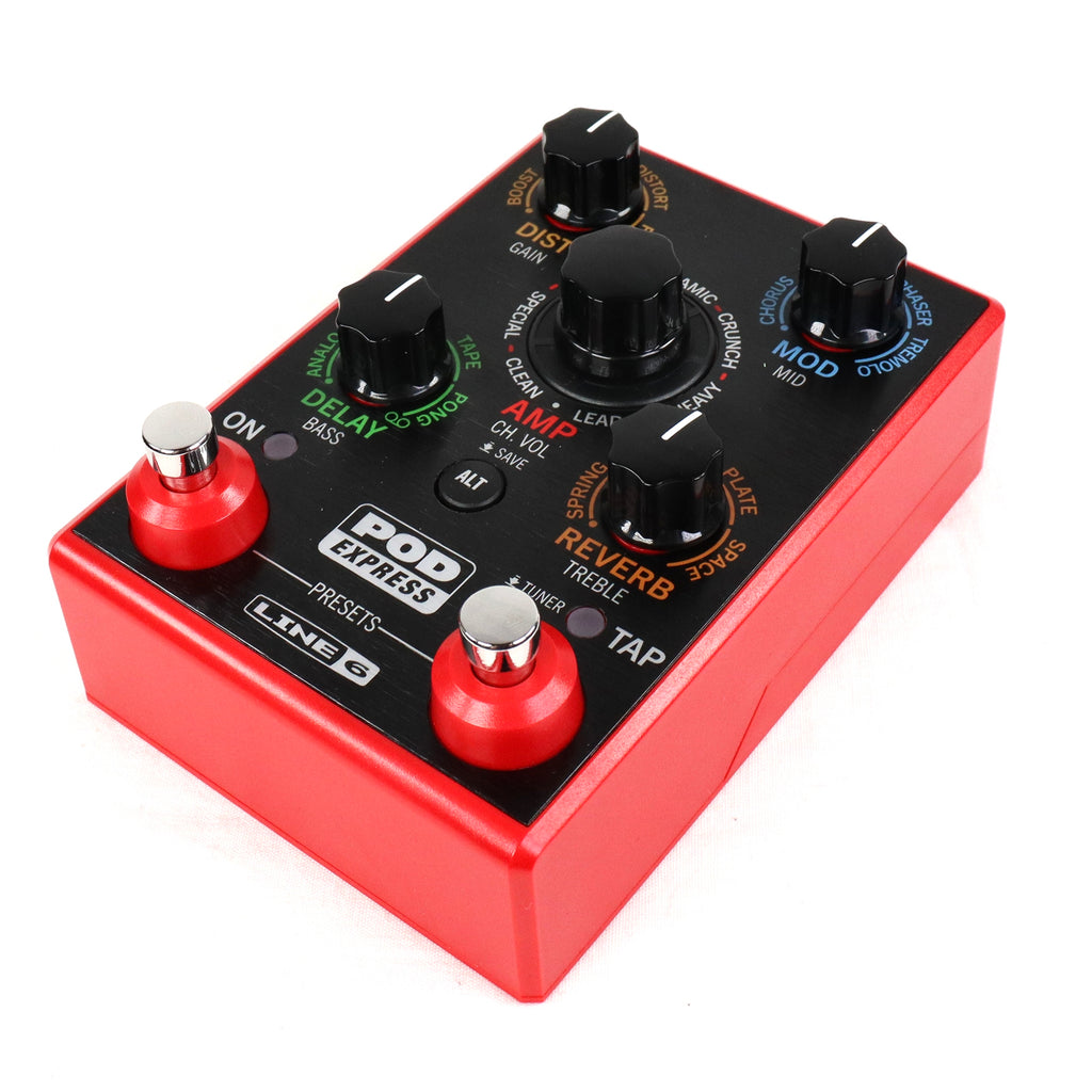 Used Line 6 POD Express Guitar Portable Amp & Effects Processor Pedal