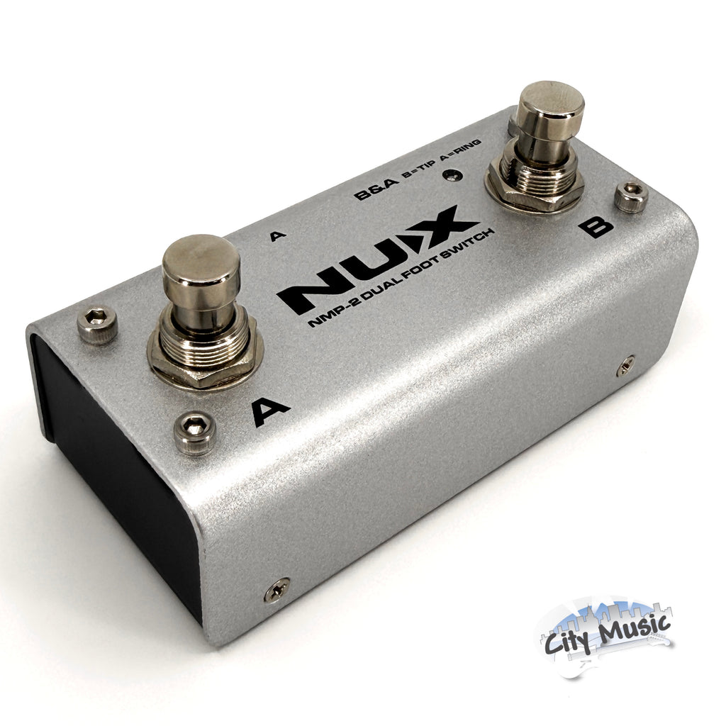Used NUX NMP-2 Dual Footswitch Guitar Pedal ♪