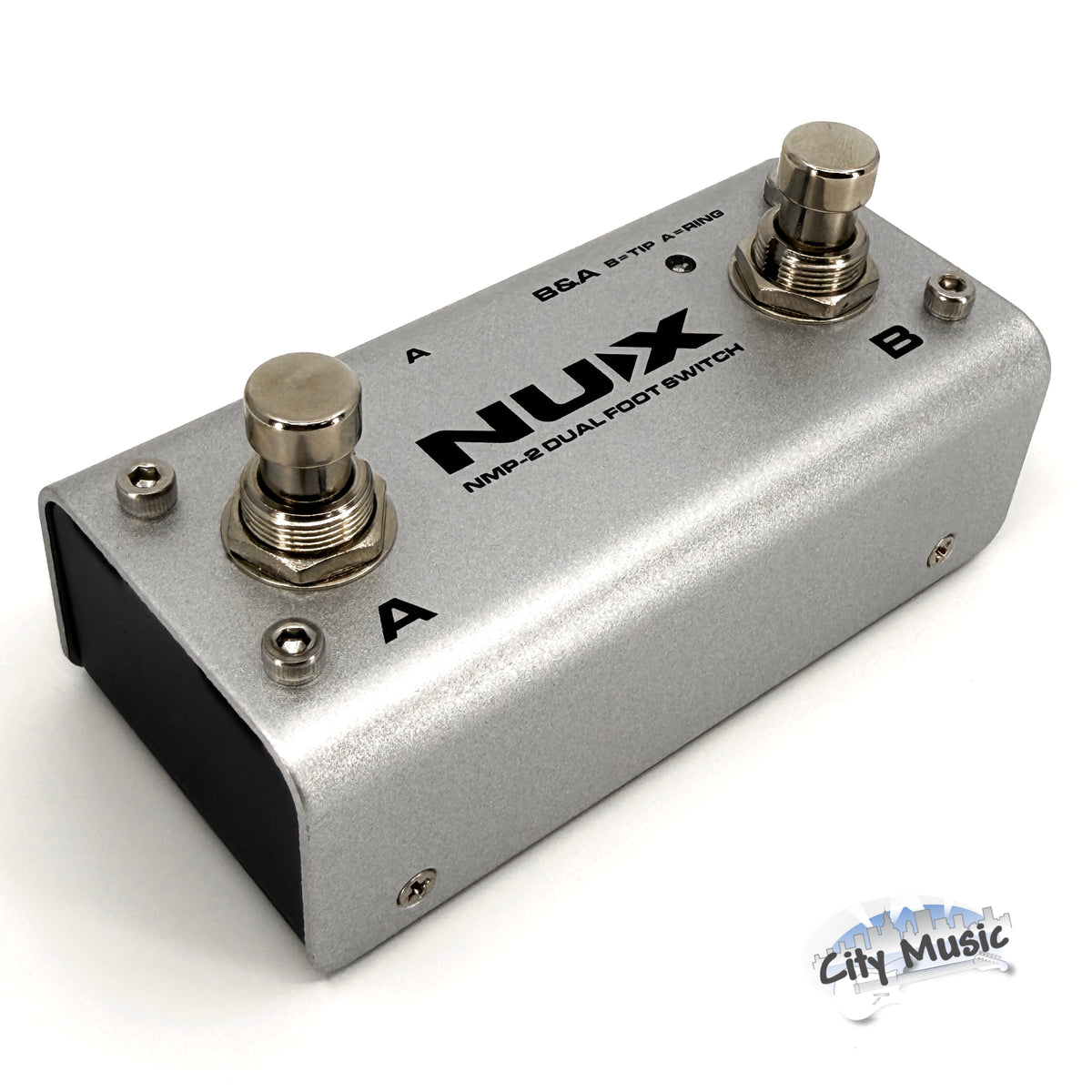 Used NUX NMP-2 Dual Footswitch Guitar Pedal ♪
