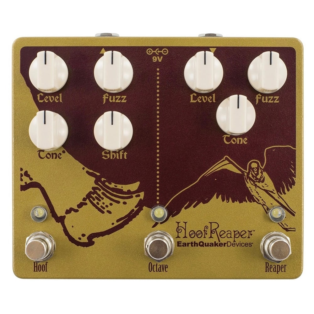 New EarthQuaker Devices Hoof Reaper V2 Dual Fuzz Guitar Effects Pedal