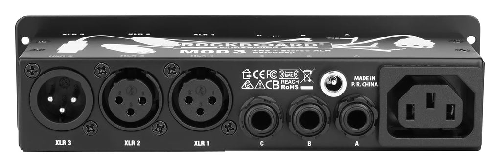 RockBoard MOD 3 V2 patchbay module top view