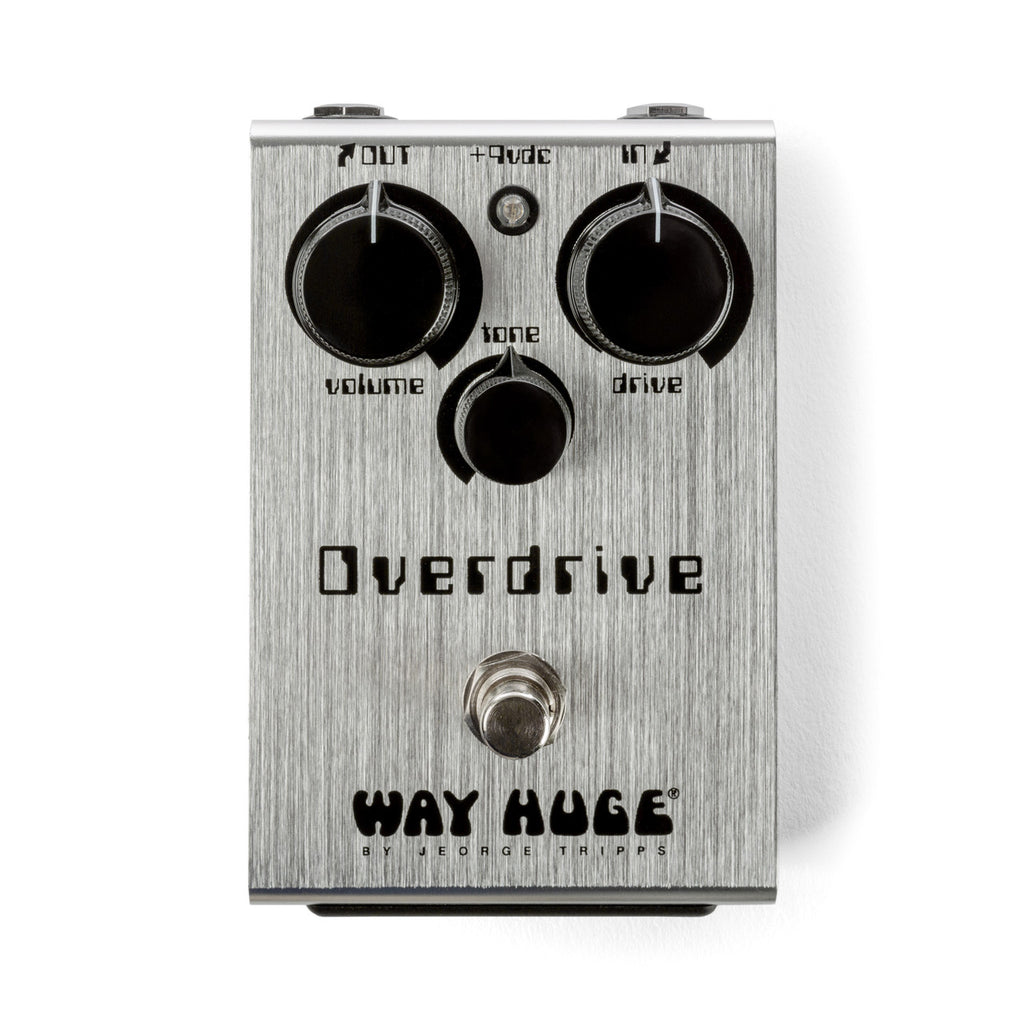 Way Huge WHE205OD Overdrive pedal — angled view of controls