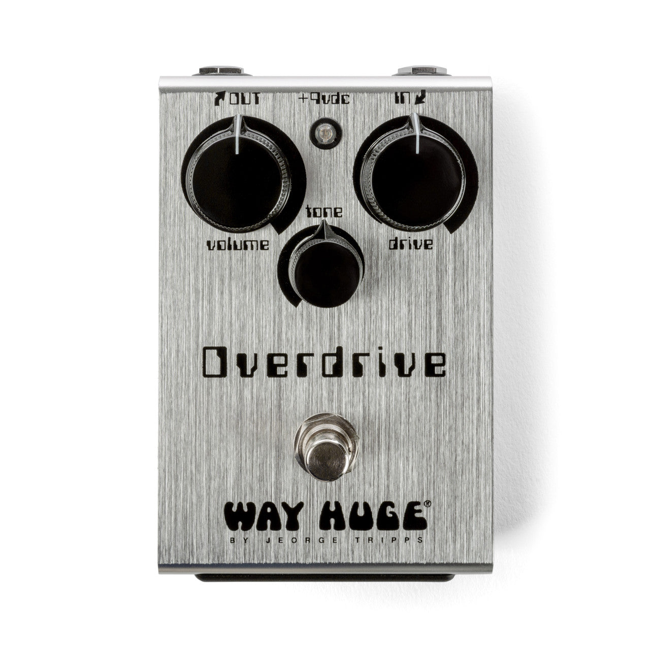 Way Huge WHE205OD Overdrive pedal — angled view of controls