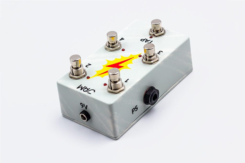 JAM Pedals Delay Llama Xtreme delay pedal - enclosure detail