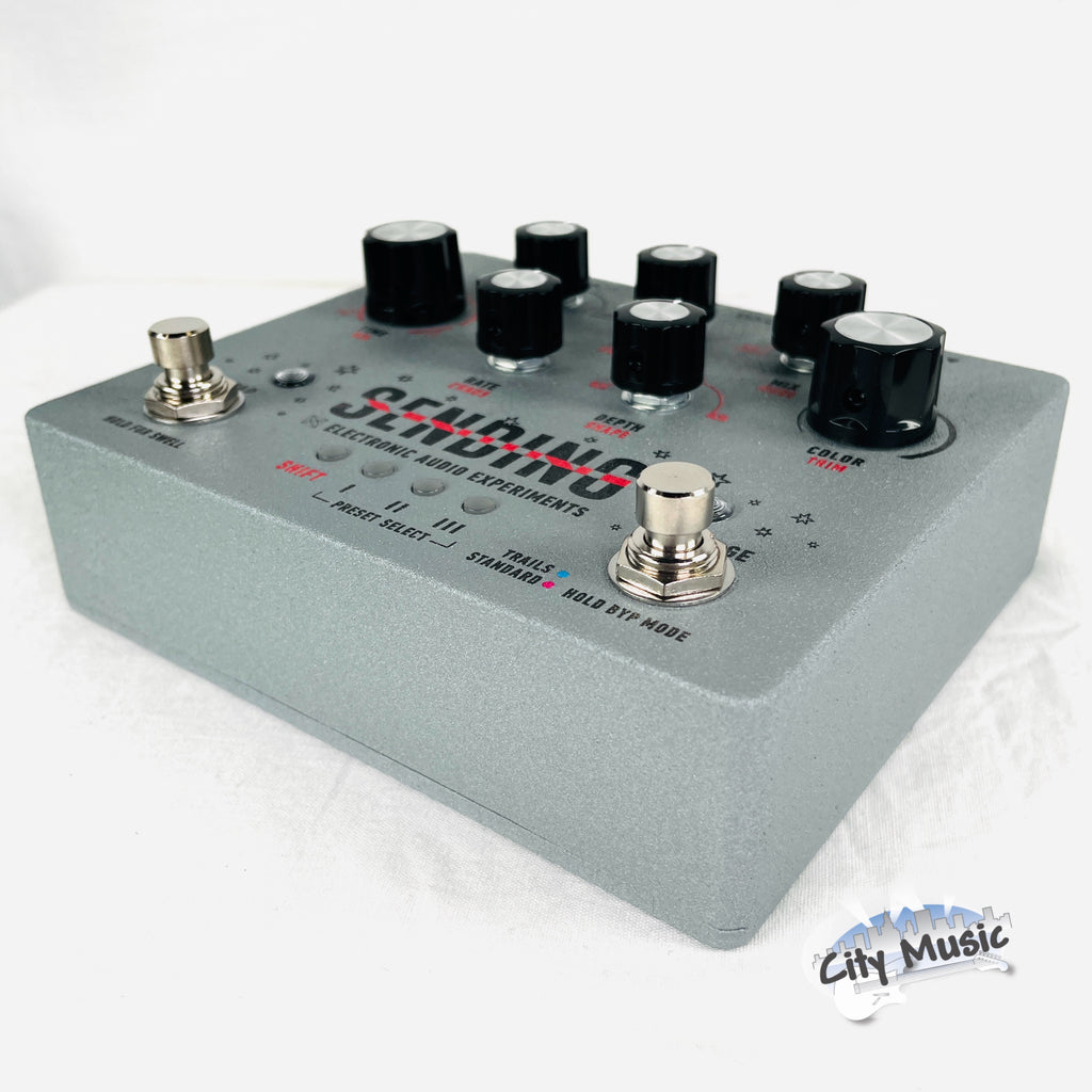 Used Electronic Audio Experiments Sending V2 Delay Guitar Effects Pedal ♫