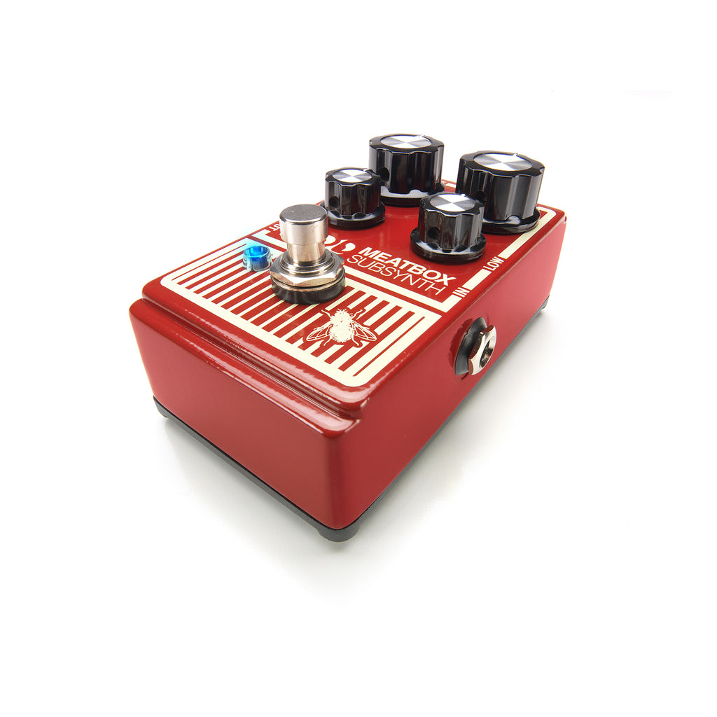 DOD Meatbox bass subharmonic synth pedal — rear view