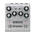 Strymon Deco V2 tape saturation pedal — silver top with knobs and footswitches