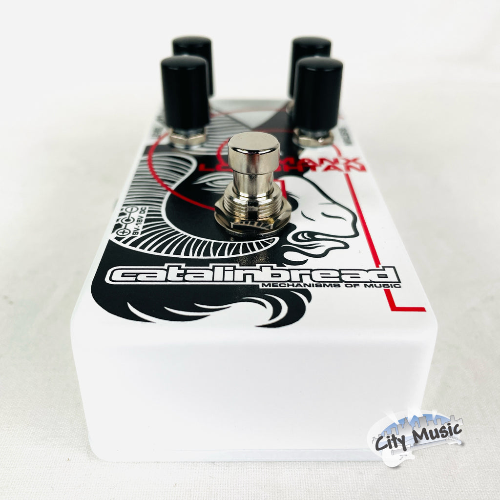 Catalinbread Manx Loaghtan fuzz pedal - right side jack