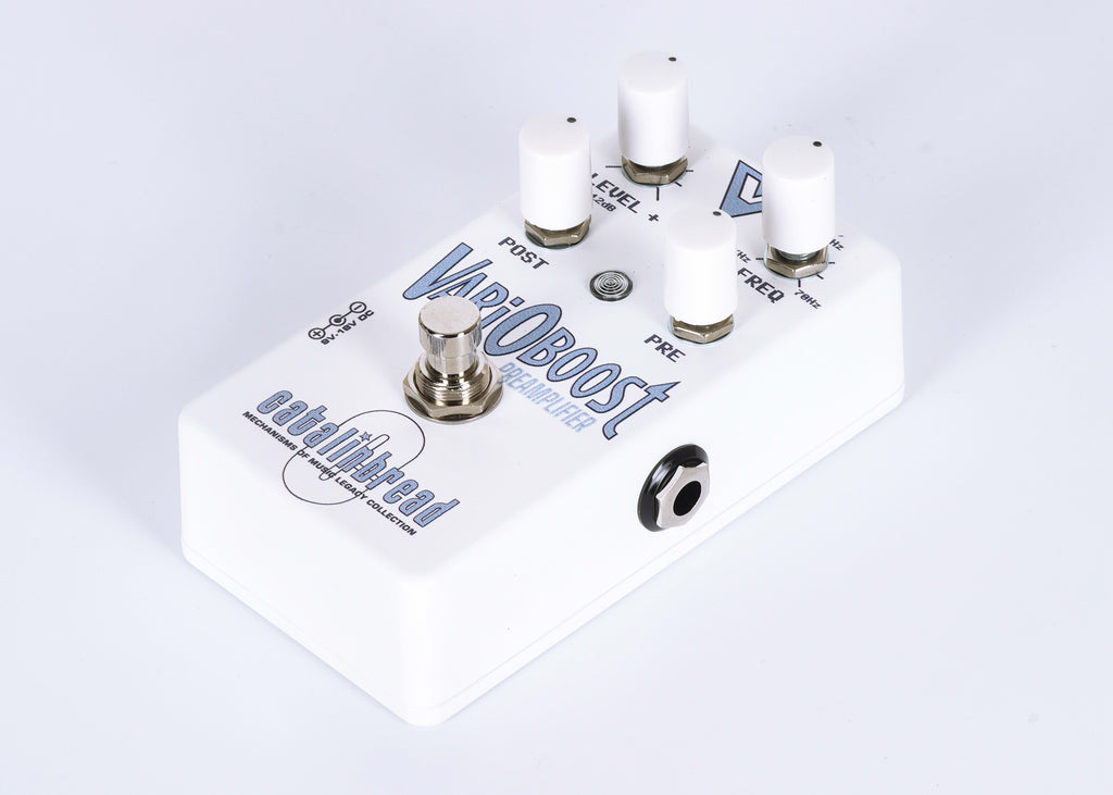 Catalinbread VariOboost preamp pedal - angled view
