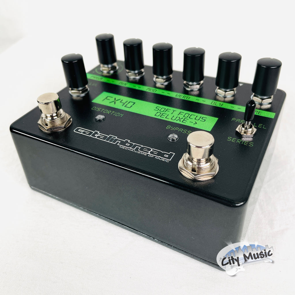 Used Catalinbread Soft Focus Deluxe Shoegaze Reverb Guitar Effects Pedal ♫