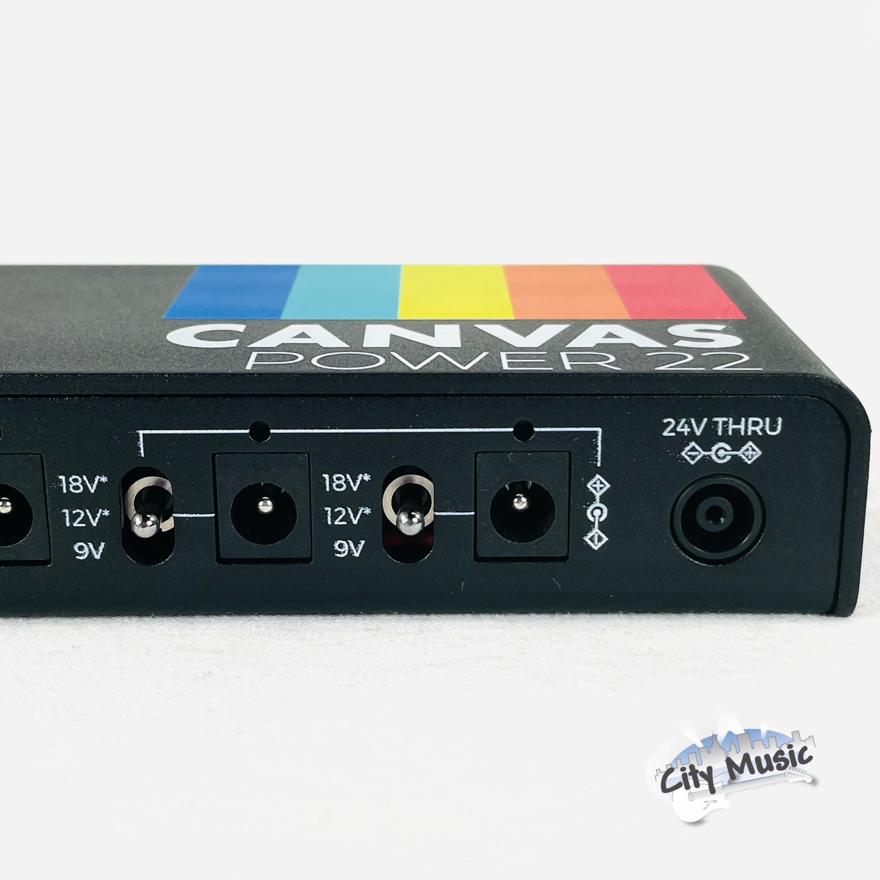 Walrus Audio Canvas Power 22 LINK power supply — rear view