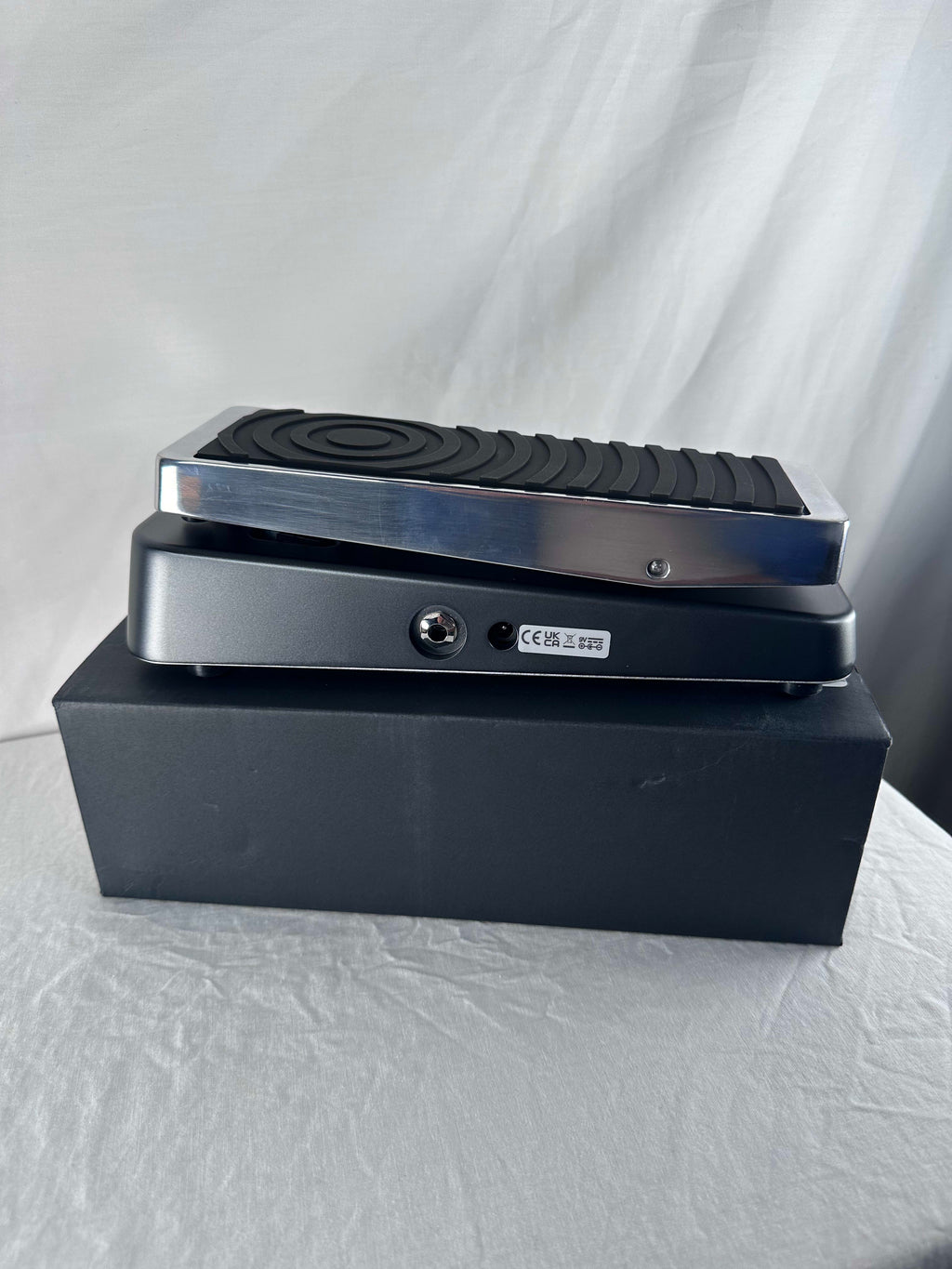 Used Dunlop WA45 Wylde Audio Cry Baby Wah pedal - side view