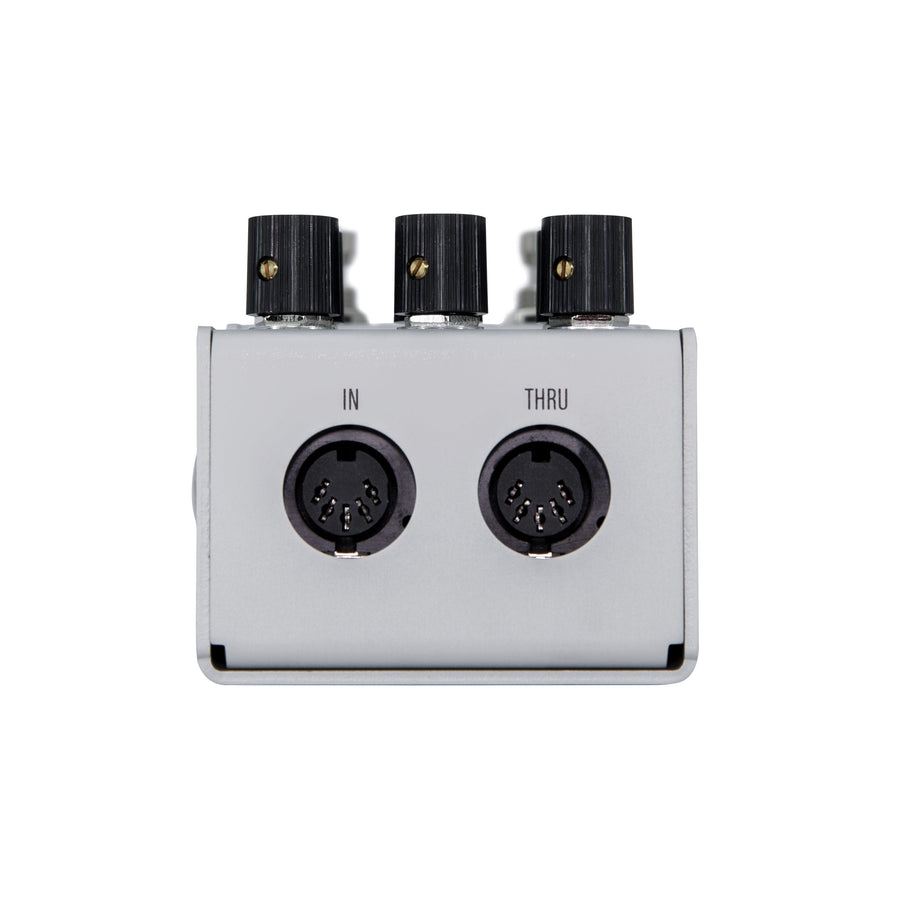 Walrus Audio MAKO D1 V2 delay pedal — footswitches view