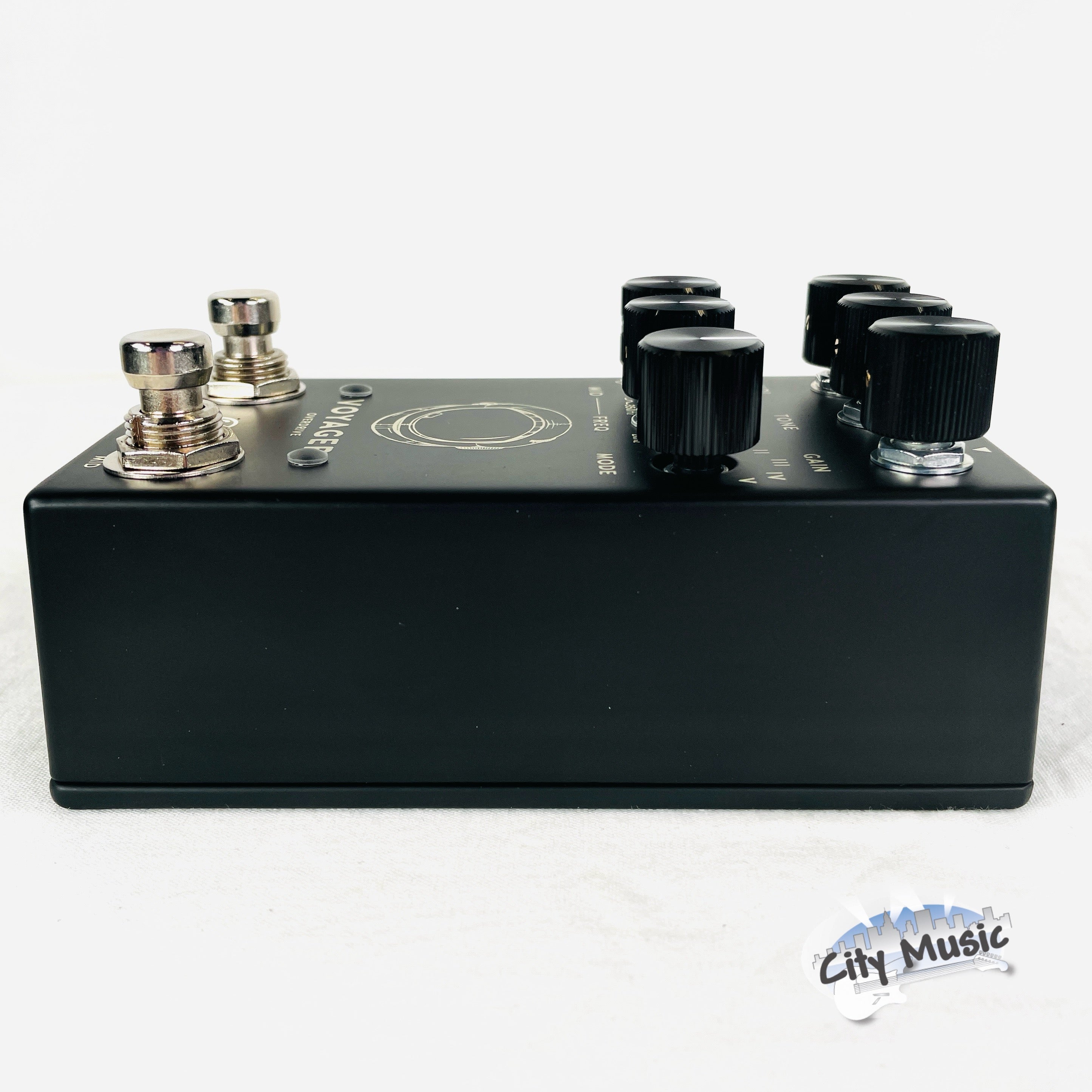 Used Walrus Audio Voyager MKII Preamp Overdrive Guitar Effects Pedal Black в™«