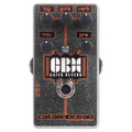 Catalinbread CBX Gated Reverb pedal — graphite sparkle enclosure, front